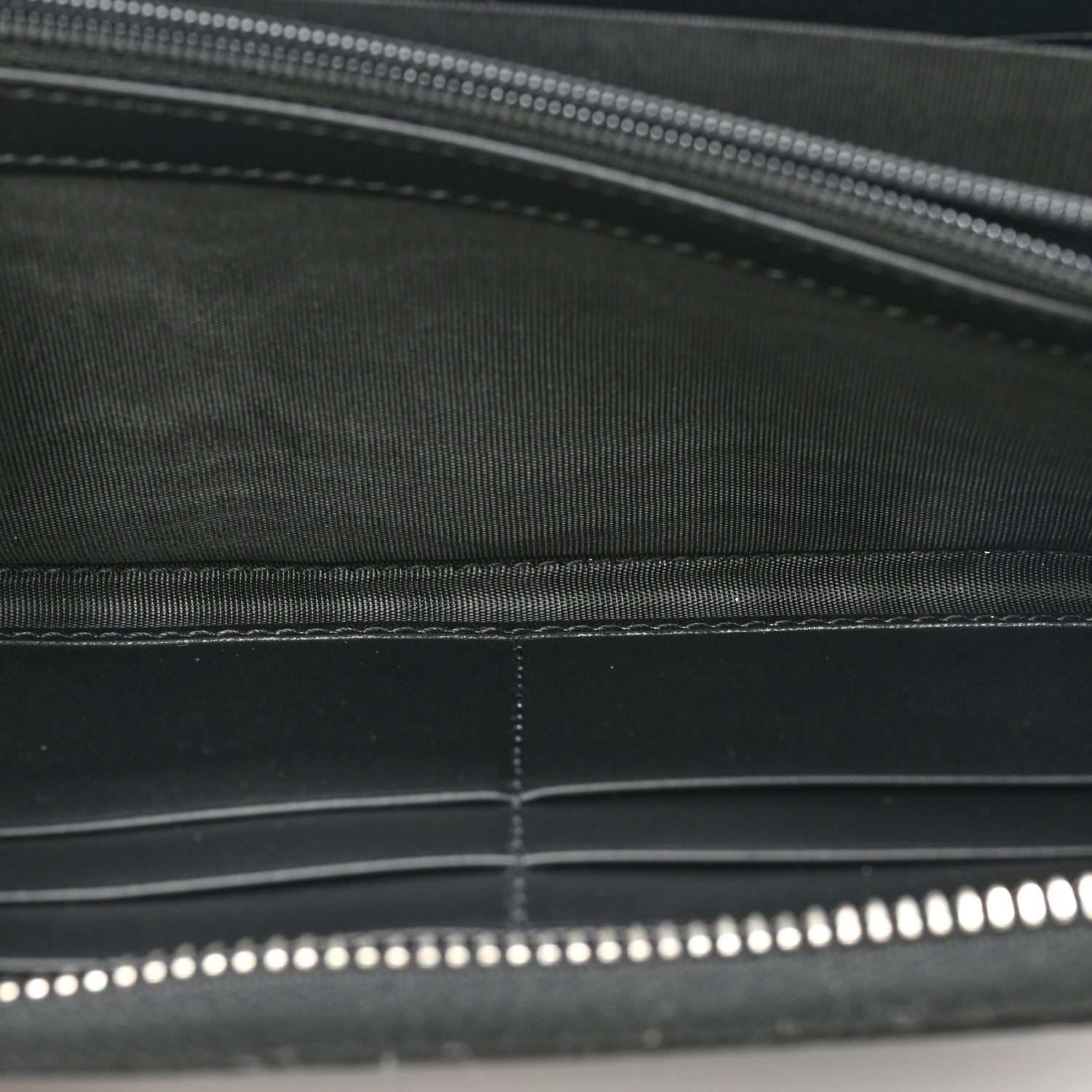 Gucci Guccissimma Signature Dorian Zip Around Wallet Black 5 of 13