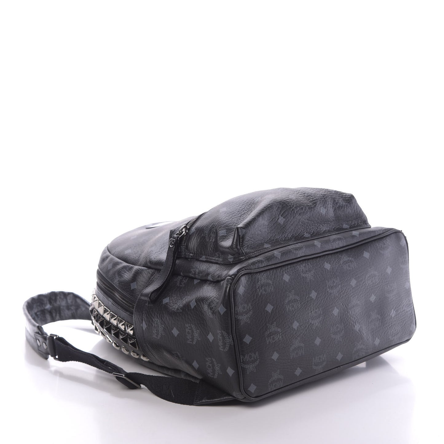 Visetos Studded Medium Backpack Black