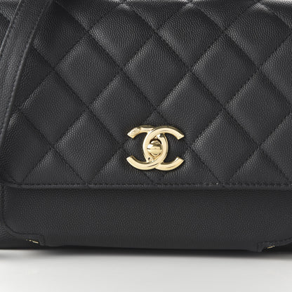 Chanel Caviar Quilted Medium Business Affinity Flap Black 10 of 10
