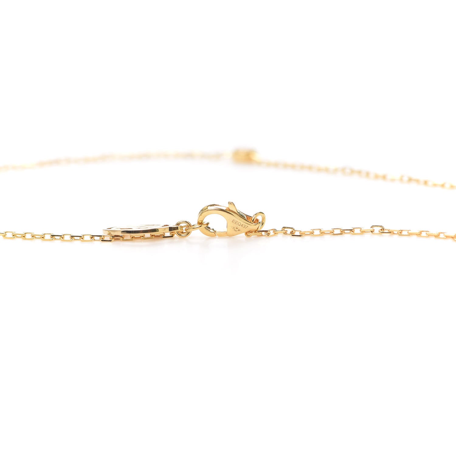 Cartier 18K Yellow Gold Diamond SM D'Amour Pendant Necklace 5 of 5