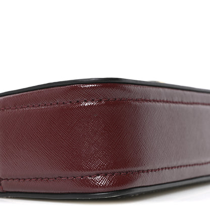 Marc Jacobs Saffiano Small Snapshot Camera Bag White Pink 8 of 9