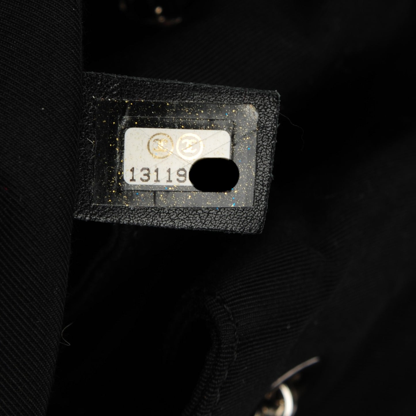 Vinyl Large Stretch Spirit Cabas Black