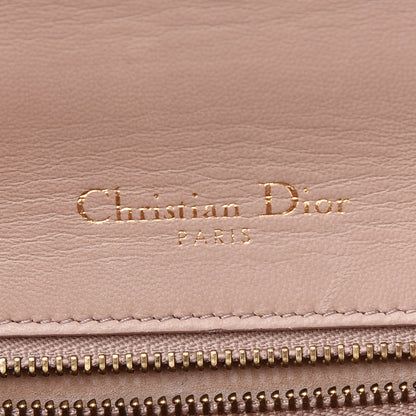 Christian Dior Lambskin Studded Medium Diorama Flap Bag Nude 7 of 9