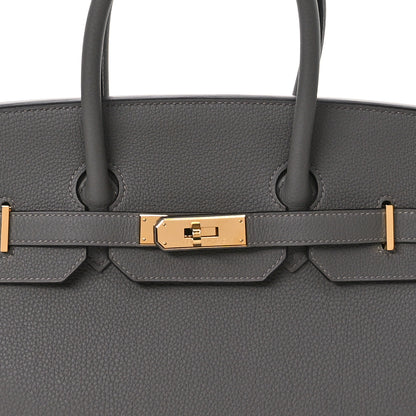 Hermes Togo Birkin 35 Gris Meyer 8 of 11