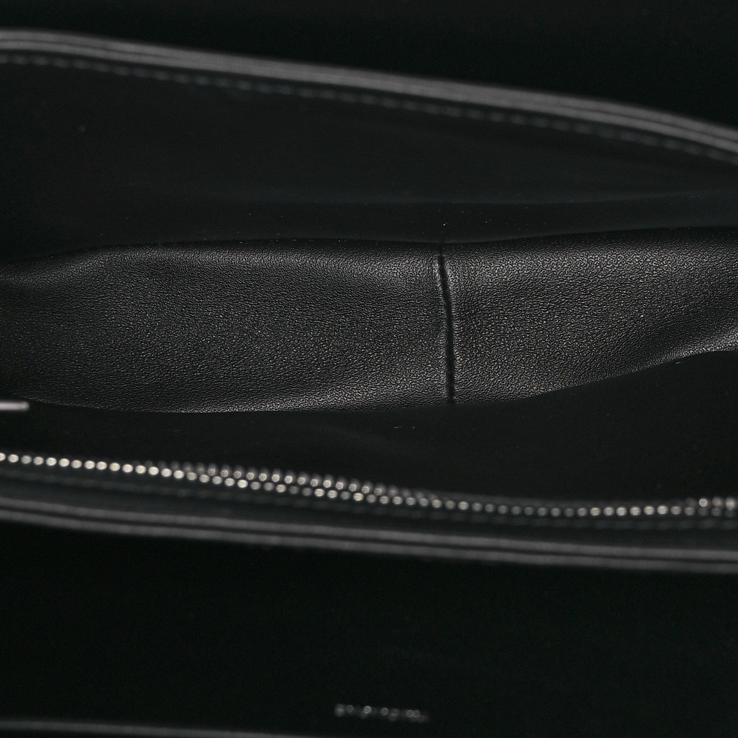 Celine Shiny Calfskin Medium Triomphe Black 5 of 11