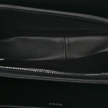 Celine Shiny Calfskin Medium Triomphe Black 5 of 11