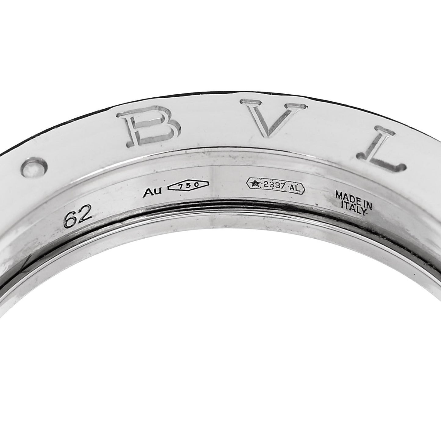18K White Gold B.Zero1 One-Band Ring 62 10