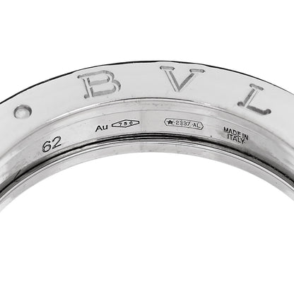 Bulgari 18K White Gold B.Zero1 One-Band Ring 62 10 4 of 5