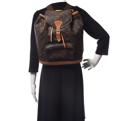 Louis Vuitton Monogram Montsouris GM Backpack 2 of 22