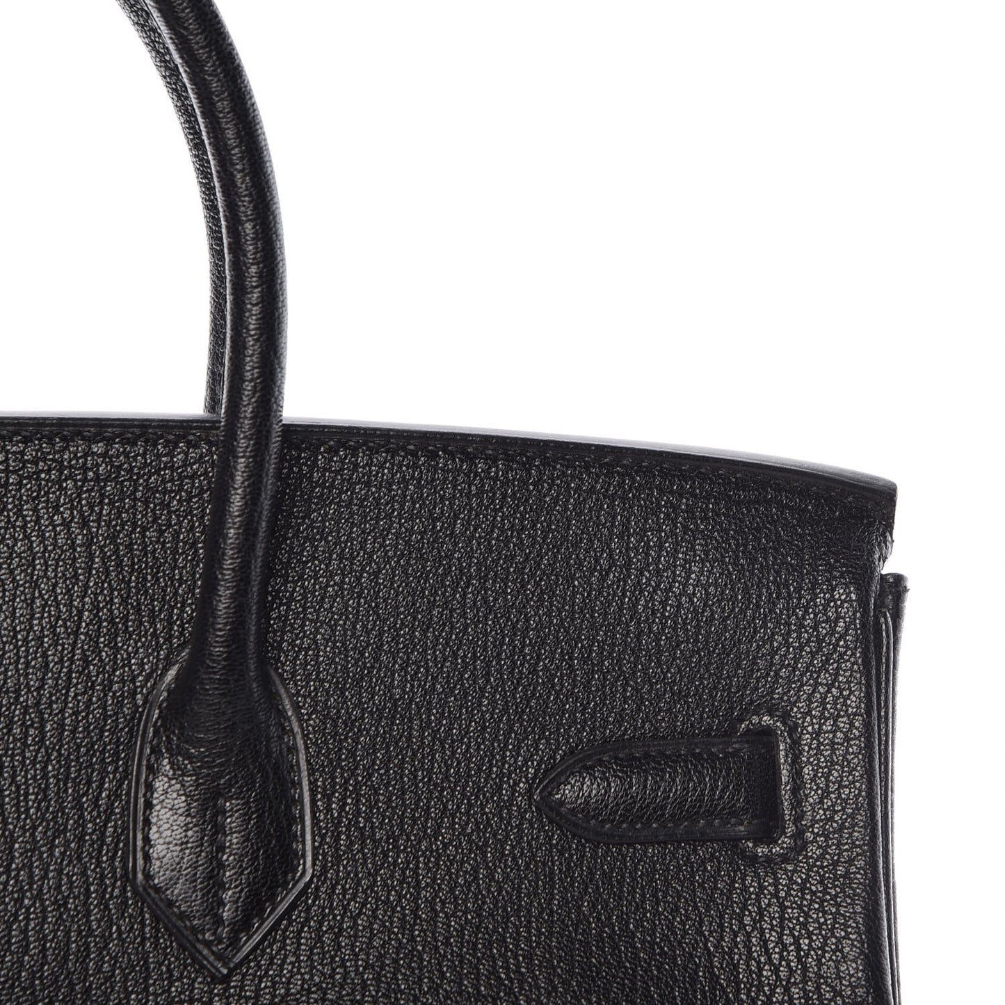 Chevre de Coromandel Birkin 35 Black