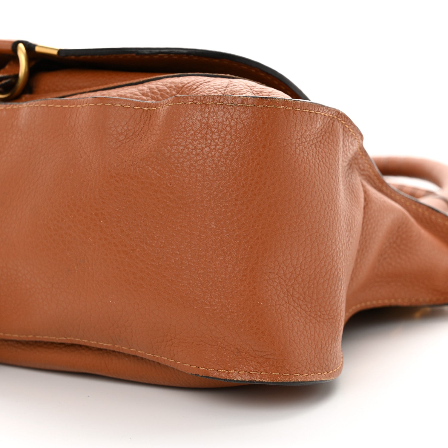 Chloe Calfskin Medium Marcie Satchel Tan 10 of 13