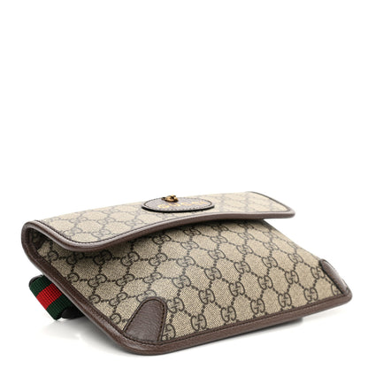 Gucci GG Supreme Monogram Neo Vintage Web Belt Bag Brown 4 of 11