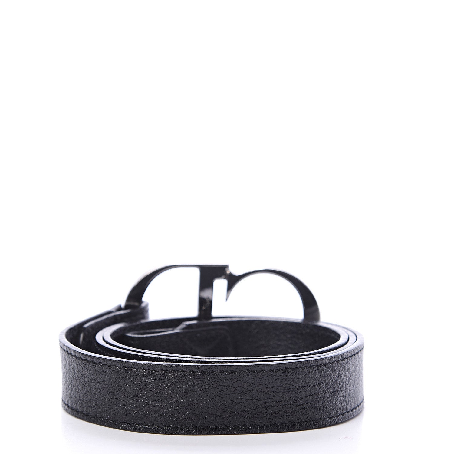 Christian Dior Calfskin CD Belt 85 Black 2 of 3