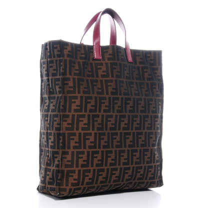 Fendi Zucca Special Shopping Tote Tobacco Granada 3 of 9