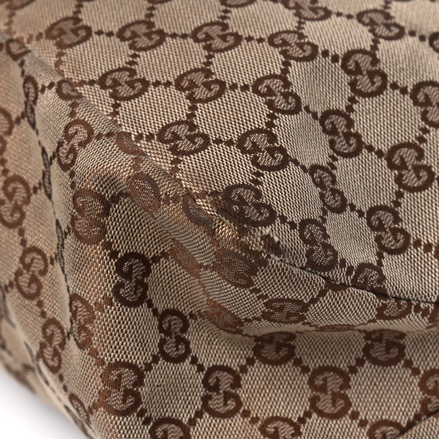 Gucci Monogram Large Horsebit Chain Hobo Dark Brown 6 of 12