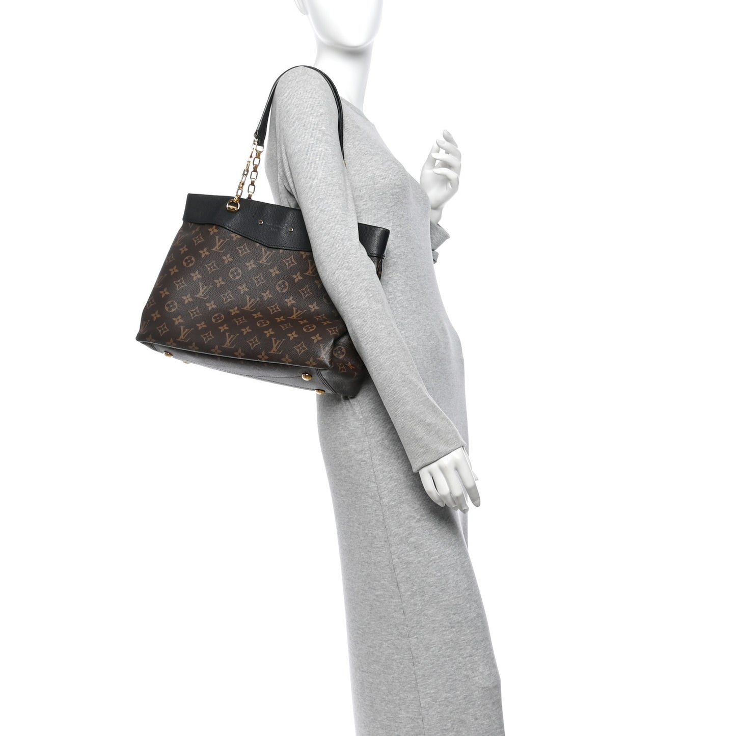 Monogram Pallas Shopper Black