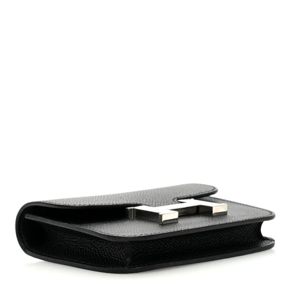 Hermes Epsom Constance Slim Wallet Black 5 of 9