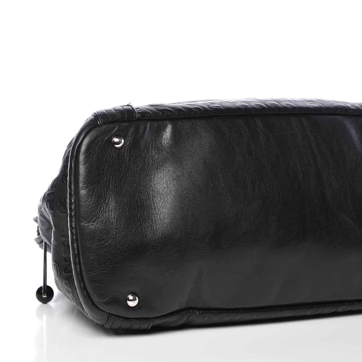 Chanel Calfskin Embossed Unlimited Large Tote Black 11 of 13