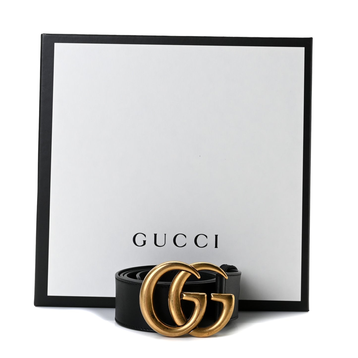Calfskin Double G 40mm Belt 90 36 Black