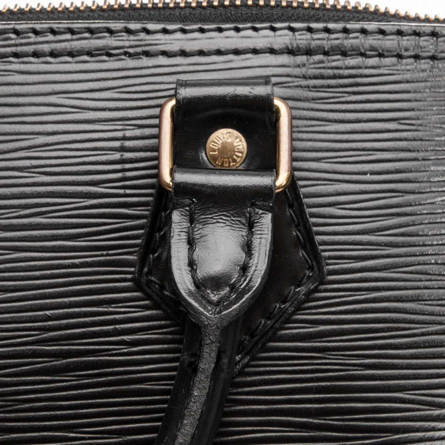 Louis Vuitton Epi Speedy 35 Black 8 of 12