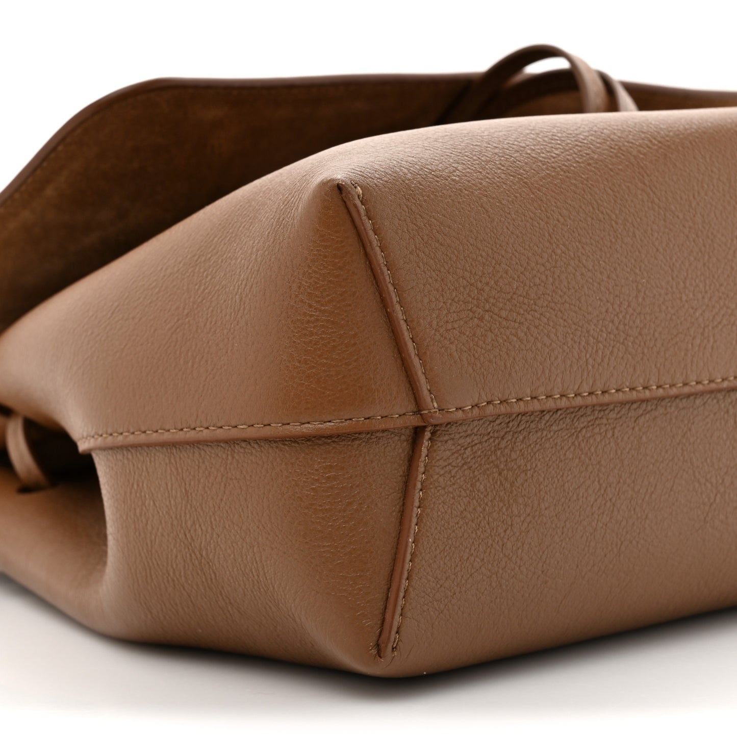 Calfskin Soft Lady Bag Biscotto