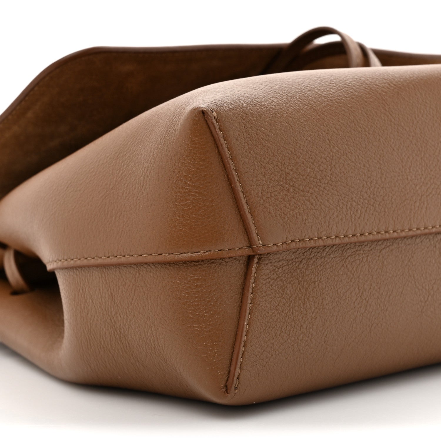 Mansur Gavriel Calfskin Soft Lady Bag Biscotto 9 of 13