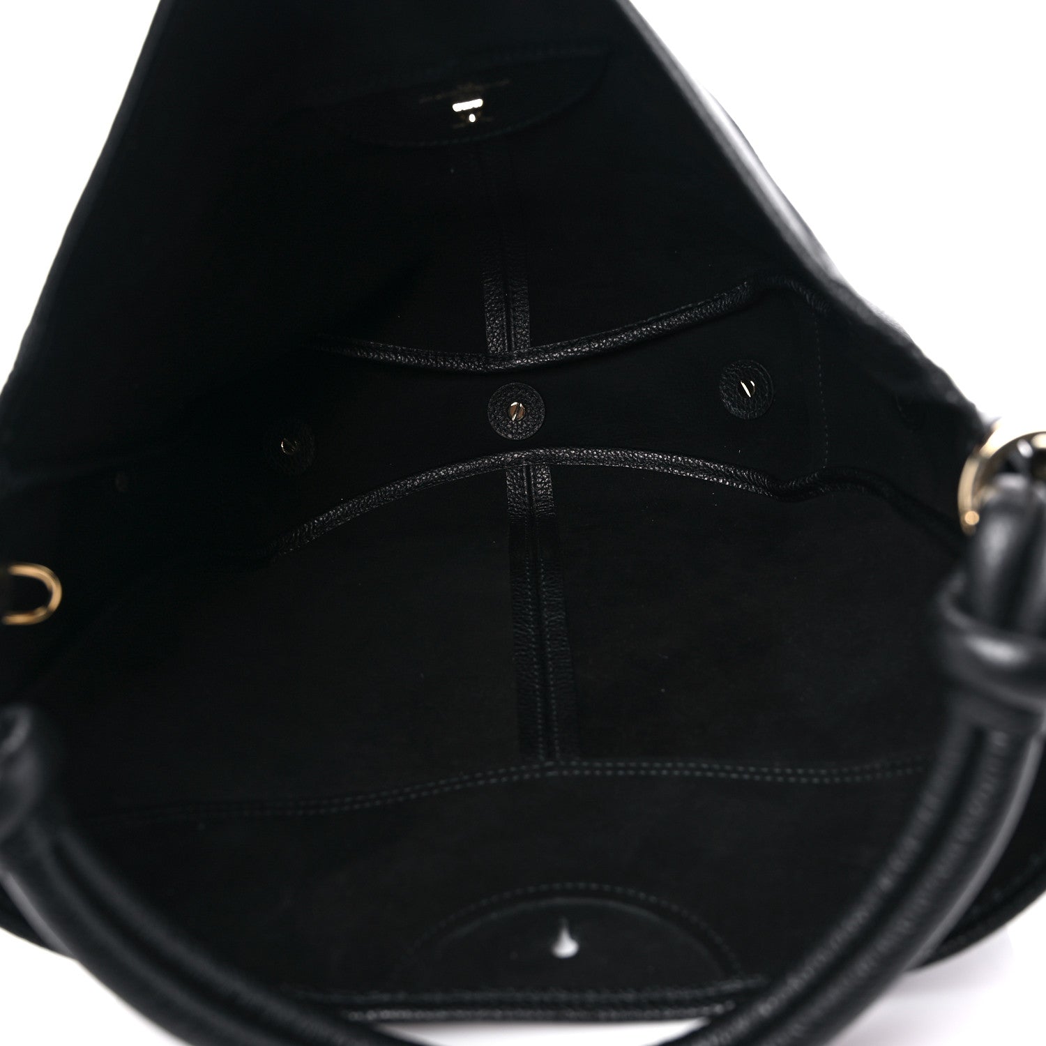 Salvatore Ferragamo Calfskin Glam Hobo Black 5 of 8