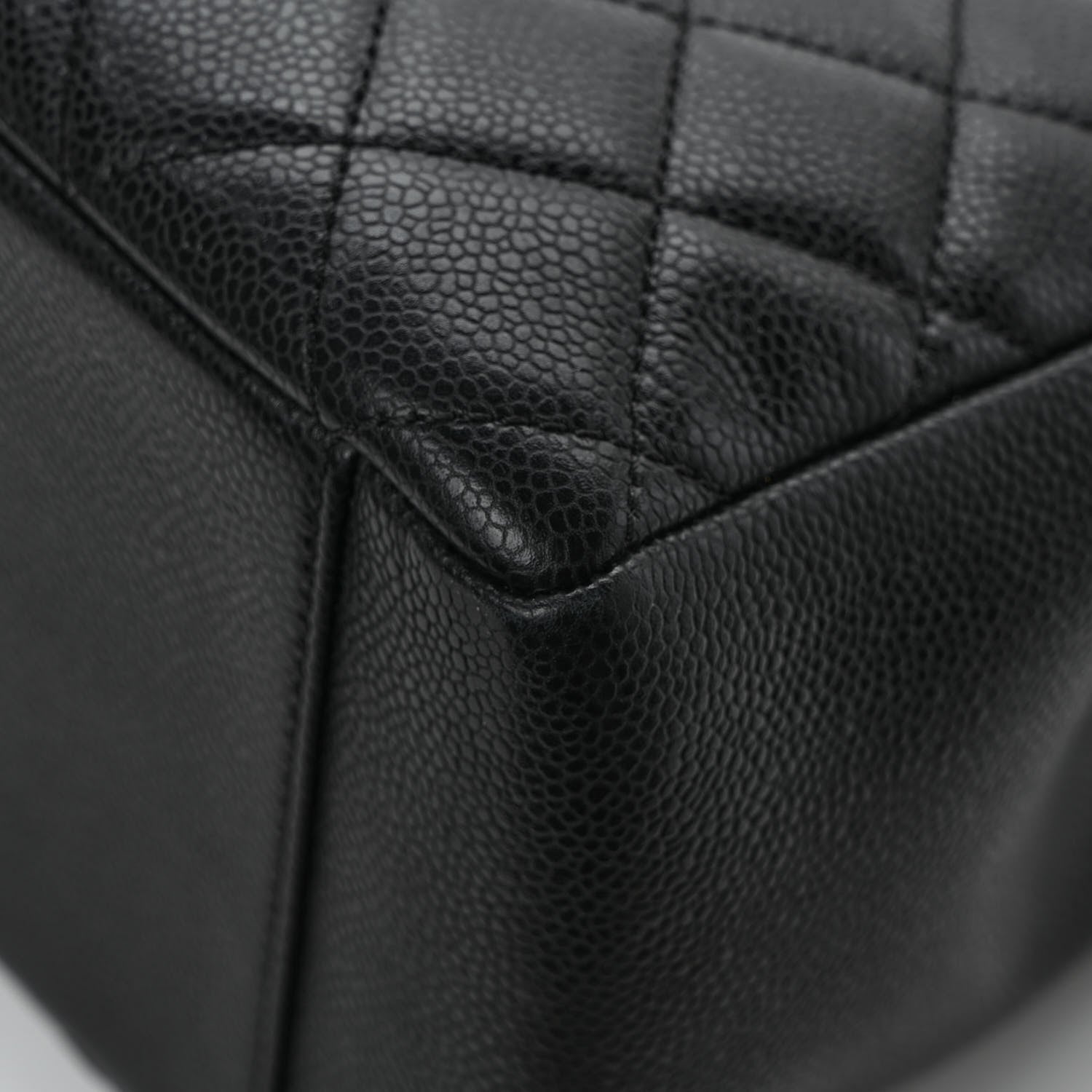 Chanel Caviar Quilted Grand Shopping Tote GST Black 11 of 11