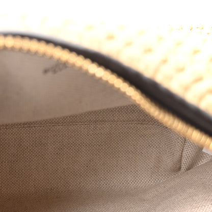 Bottega Veneta Raffia Woven Nappa Intrecciato Mini Wallace Natural Fondant 5 of 10