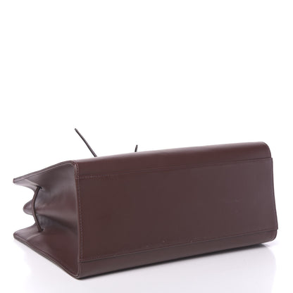Mansur Gavriel Calfskin Sun Bag Burgundy 4 of 11