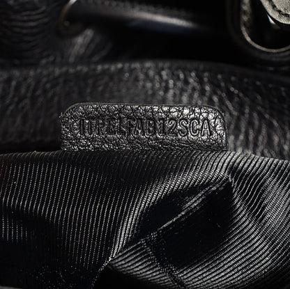 Burberry Calfskin Mason Warrior Studded Hobo Black 8 of 8