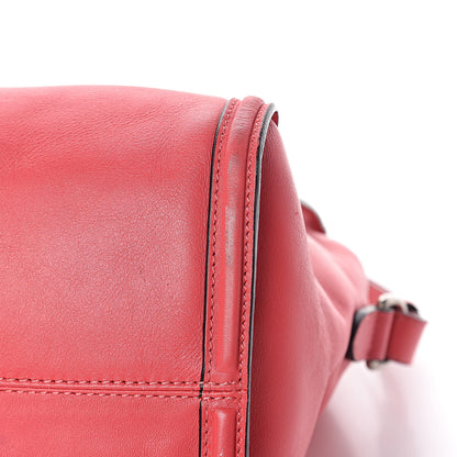 Alexander McQueen Calfskin Small Skull Padlock Zip Around Tote Pink 21 of 28