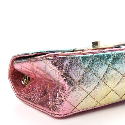 Chanel Metallic Goatskin Quilted Mini 2.55 Reissue Flap Multicolor 6 of 11