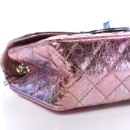Chanel Metallic Goatskin Quilted Mini 2.55 Reissue Flap Multicolor 7 of 11