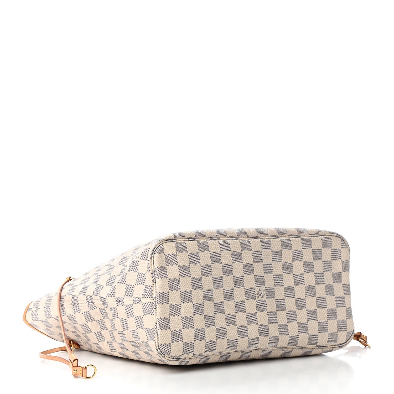 Louis Vuitton Damier Azur Neo Neverfull MM Rose Ballerine 4 of 16
