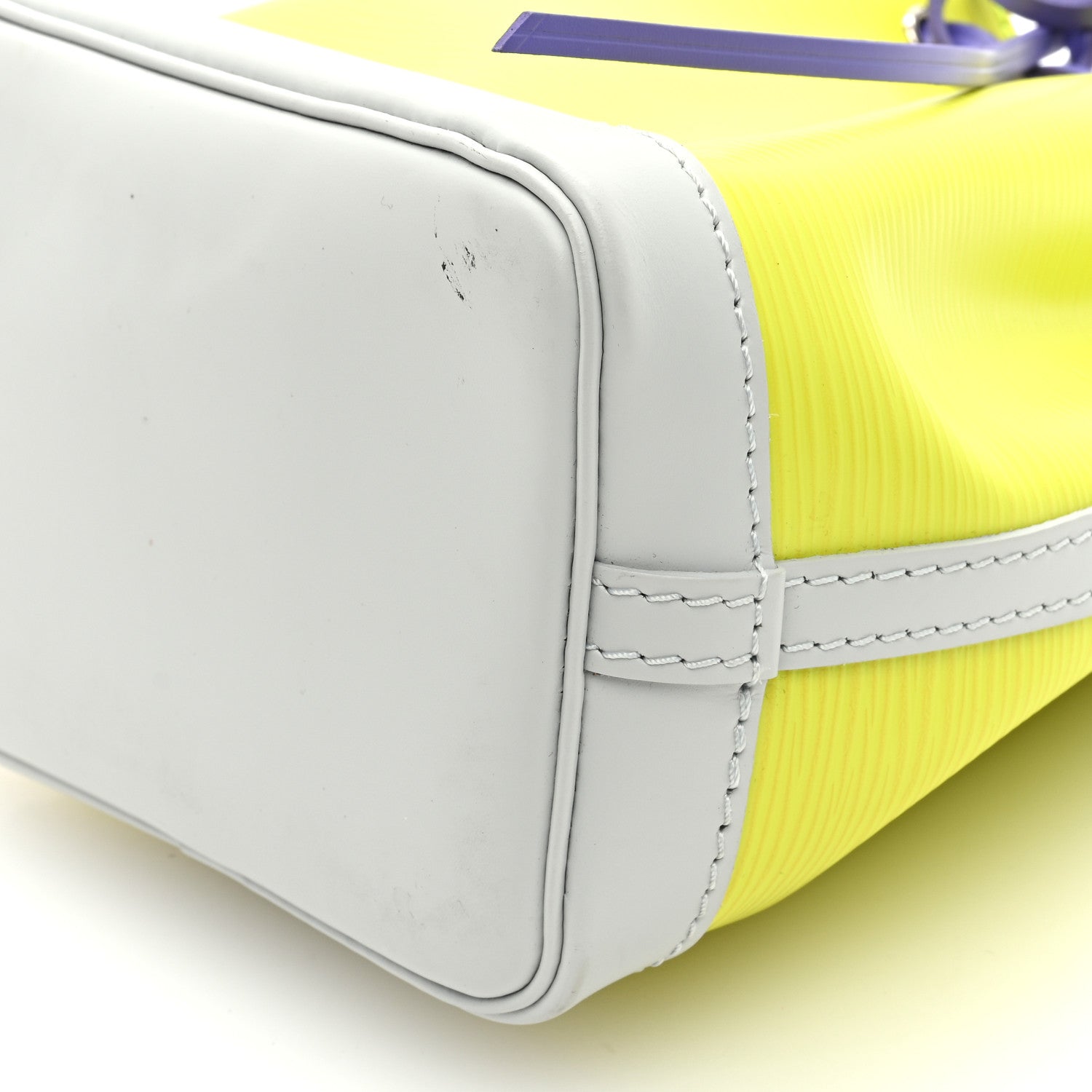 Louis Vuitton Epi Nano Noe Acid Yellow 8 of 8