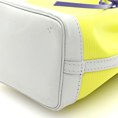 Louis Vuitton Epi Nano Noe Acid Yellow 8 of 8