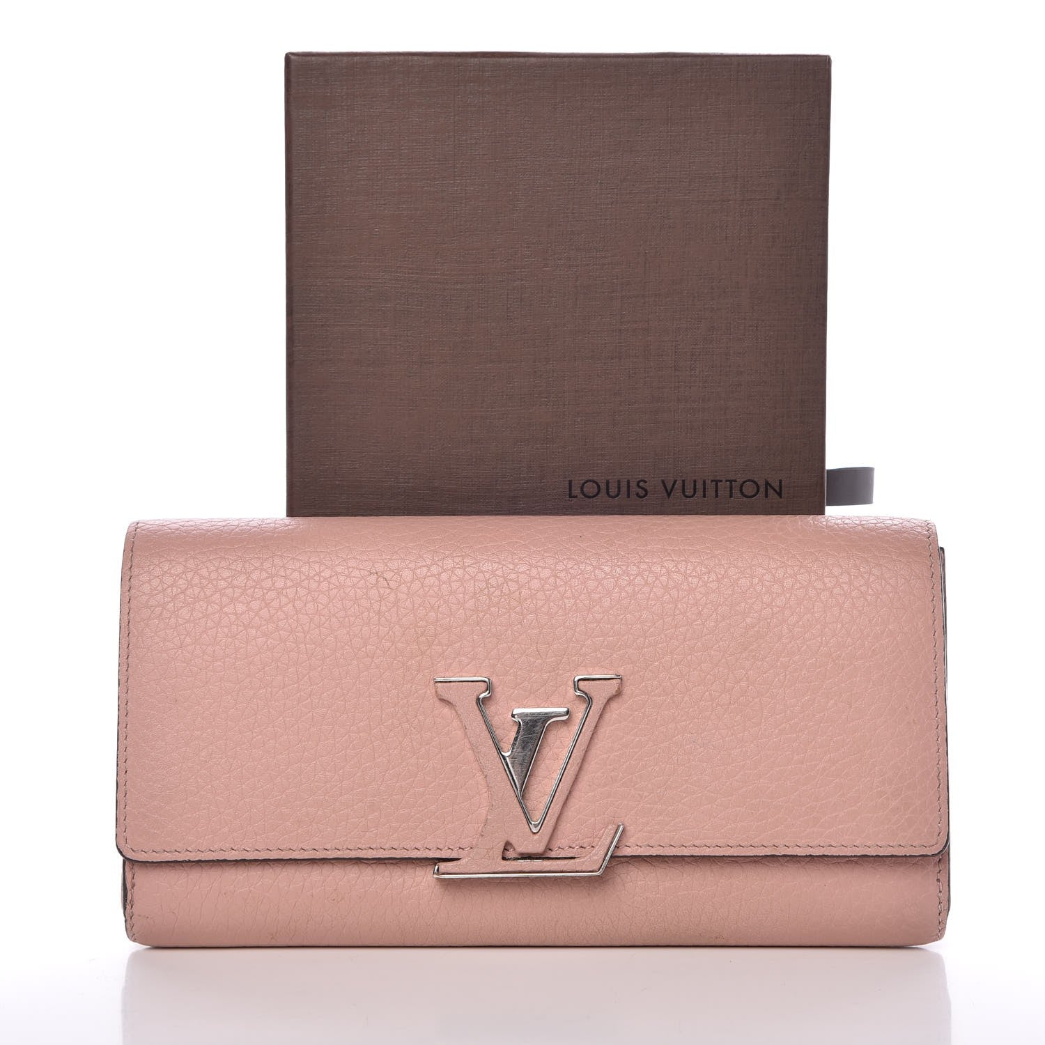 Louis Vuitton Taurillon Capucines Wallet Magnolia 9 of 9