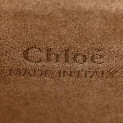 Chloe Calfskin Suede Small Nile Bracelet Bag Motty Grey 6 of 10