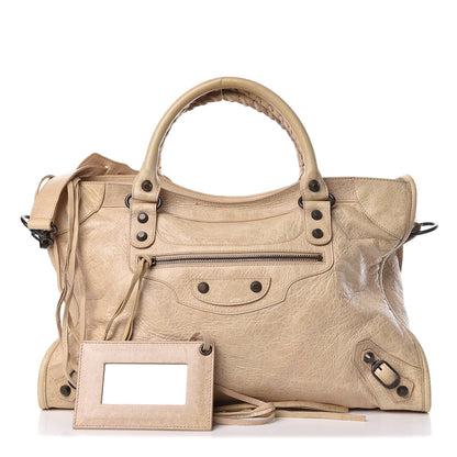 Balenciaga Agneau Classic Hardware City Praline 1 of 16