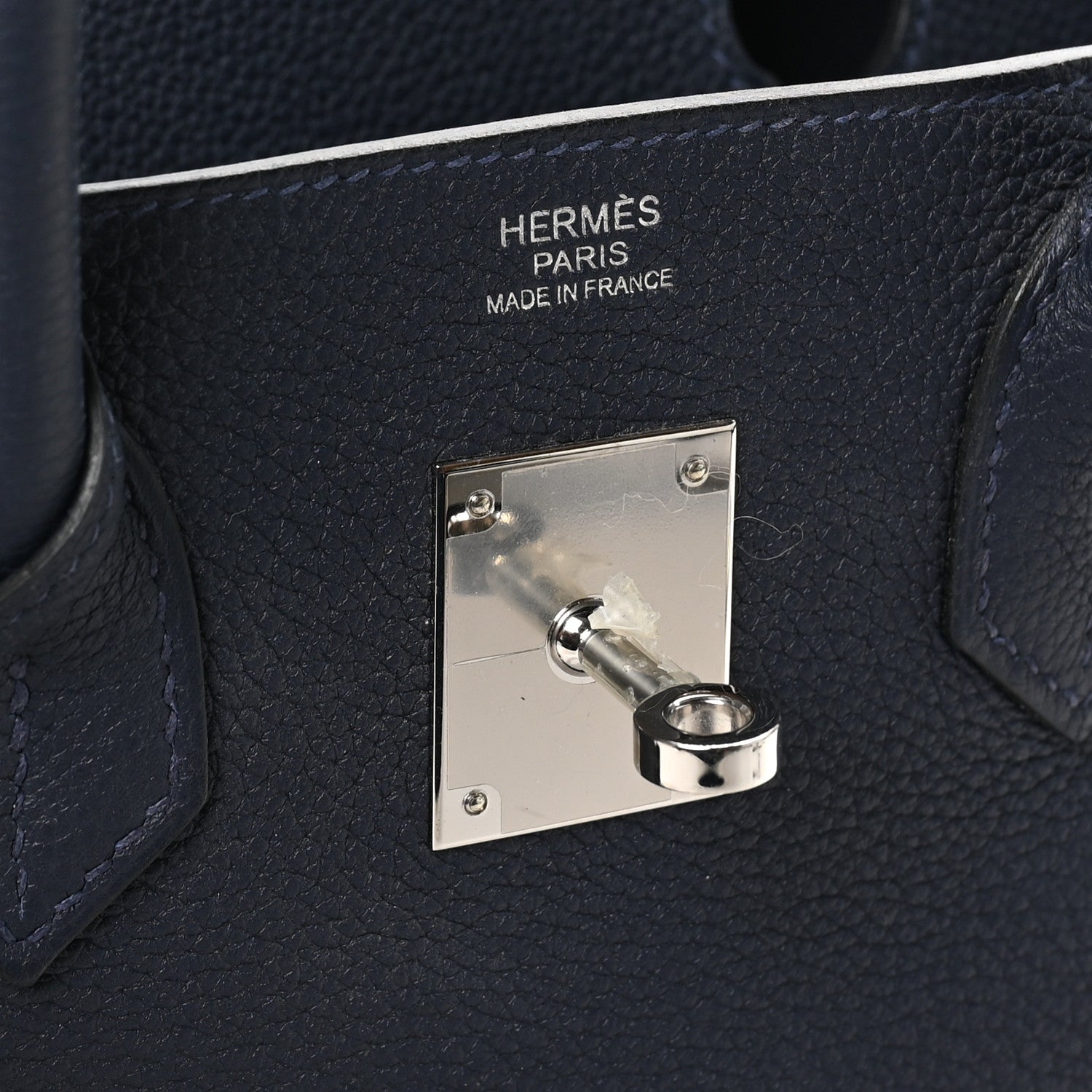 Hermes Togo Birkin 30 Bleu Nuit 7 of 12