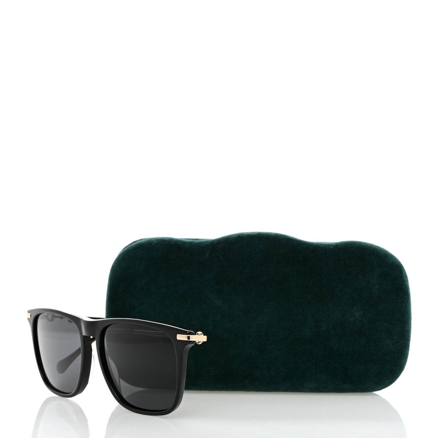 Acetate Metal Horsebit Sunglasses GG0915S Black