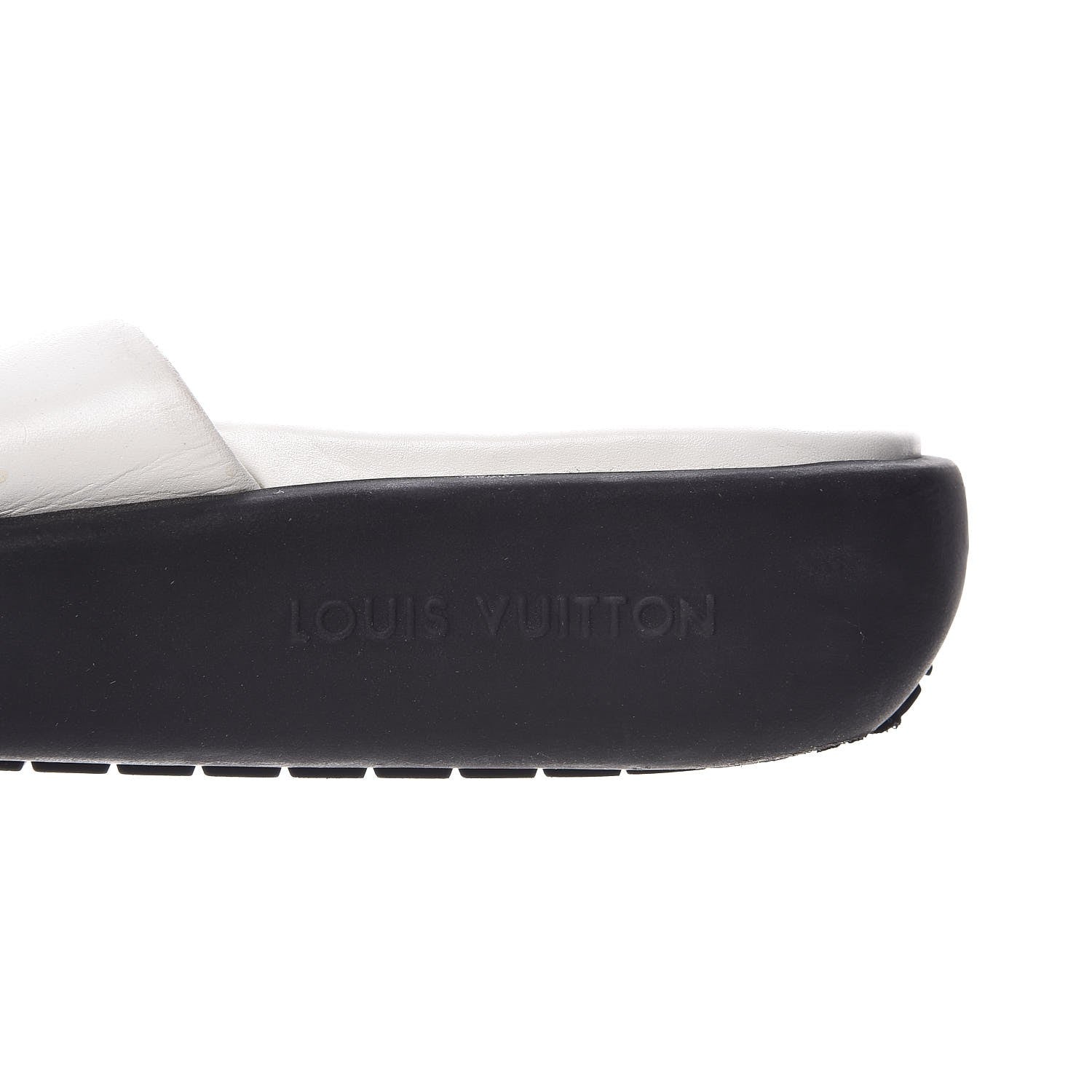 Louis Vuitton Calfskin Sandals 37 White 12 of 13