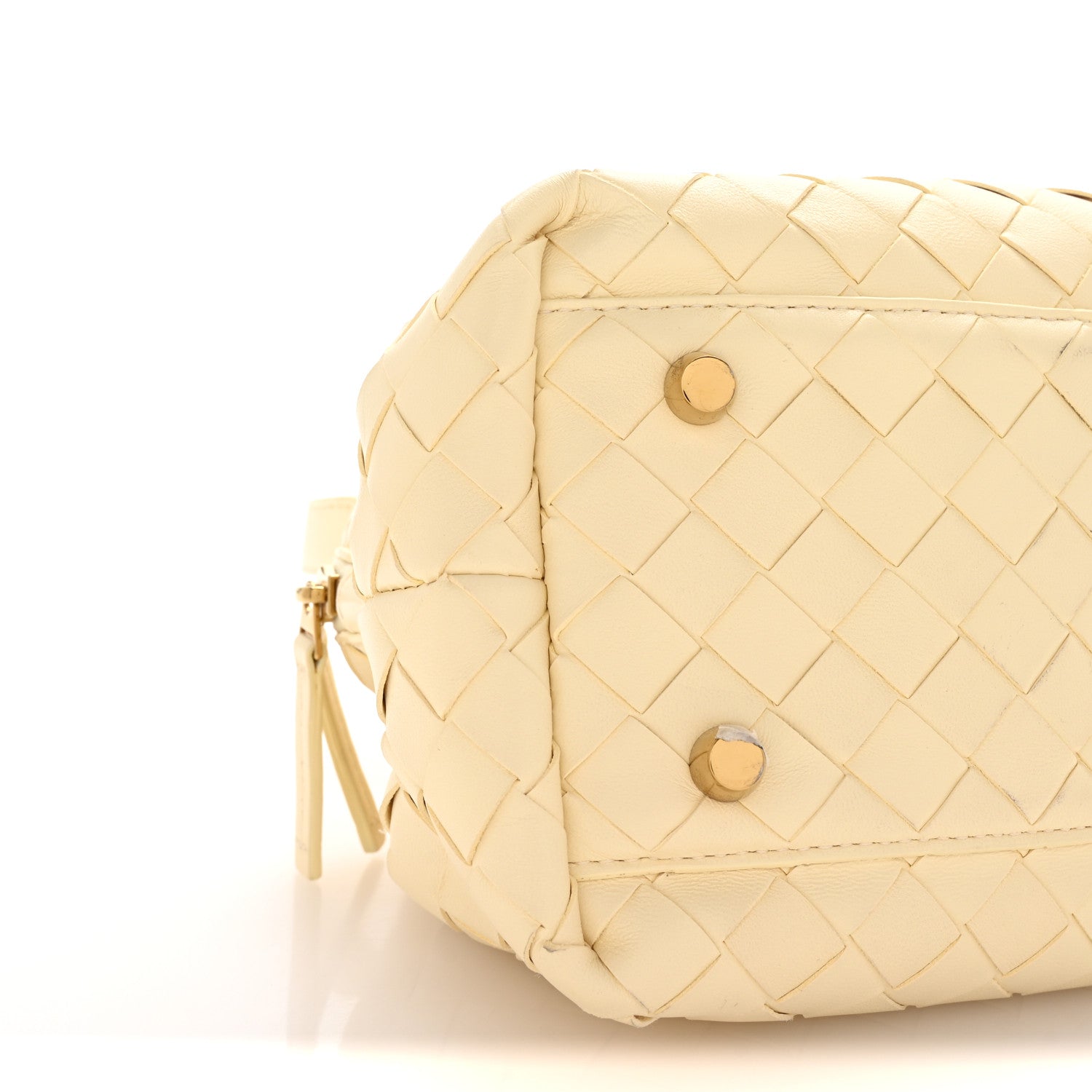 Bottega Veneta Nappa Intrecciato Mini Bauletto Camomile 8 of 9