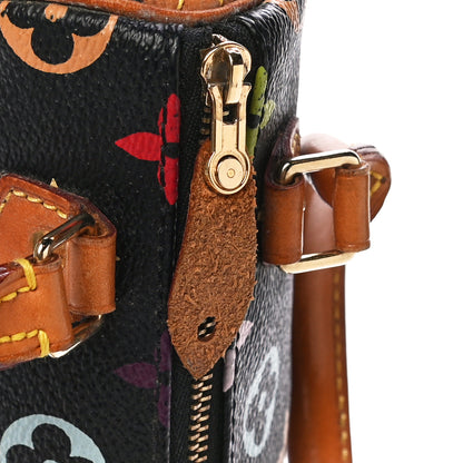 Louis Vuitton Monogram Multicolor Mini Sac HL Speedy Black 9 of 11