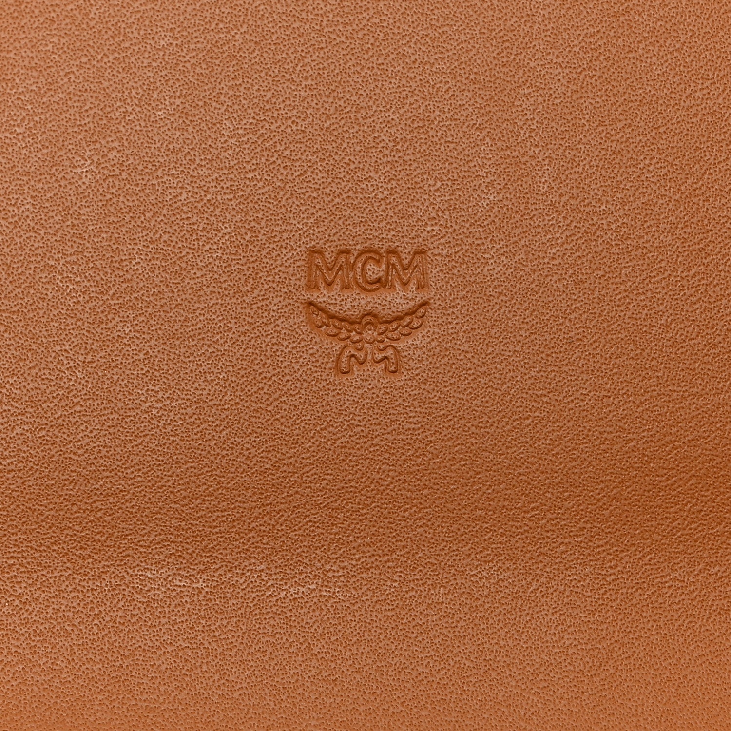 MCM Visetos Large Trifold Flap Wallet Cognac 6 of 7