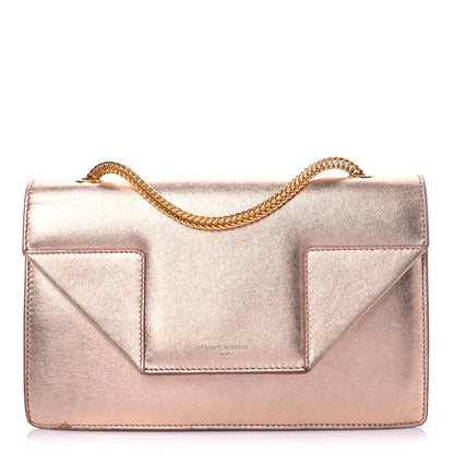 Saint Laurent Metallic Calfskin Small Betty Rose Gold 1 of 13