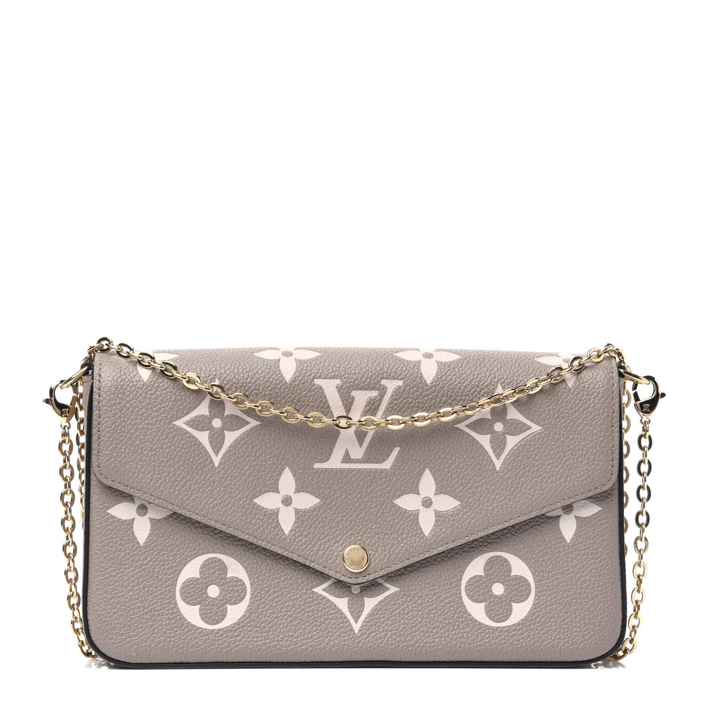Empreinte Monogram Giant Felicie Pochette Tourterelle Creme