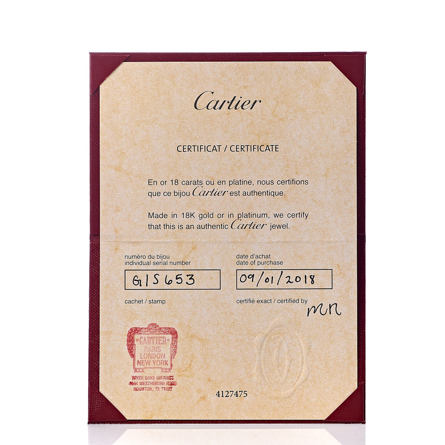 Cartier 18K Pink Gold Small Juste Un Clou Ring 57 8 6 of 6