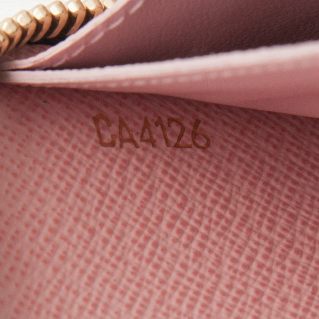 Louis Vuitton Monogram Clemence Wallet Rose Ballerine 7 of 7